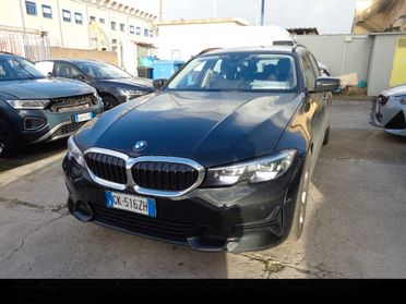 BMW 318D TOURING 150CV STEPTRONIC 48V SPORT ( FARI LED - BMW DIGITAL COCKPIT - CLIMA TRIZONA - PELLE - NAVI - MIRROR - PDC - TELECAMERA POST. )