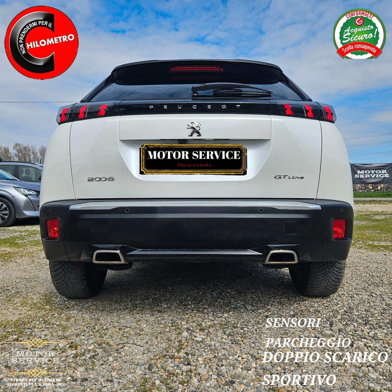 Peugeot 2008 S&S GT Line UNIPRO KM DOCUMENTATI DA 129€ MESE