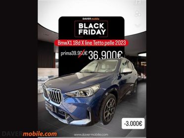 BMW X1 X1 sDrive 18d xLine TETTO PANORAMA