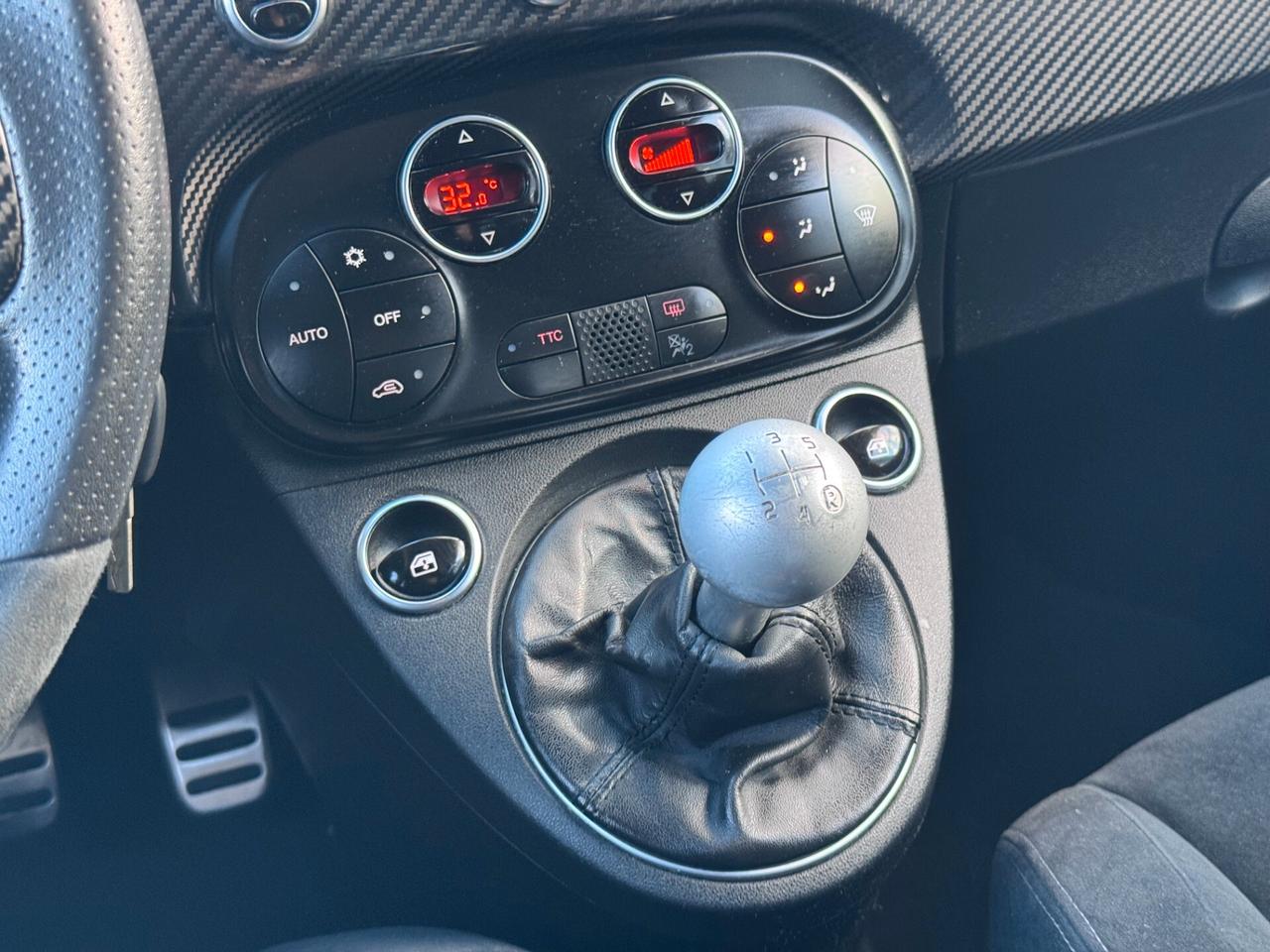 Abarth 595 1.4 Turbo T-Jet 180 CV Competizione CARBONIO SABELT FULL UNI PRO TAGLIANDI CERT