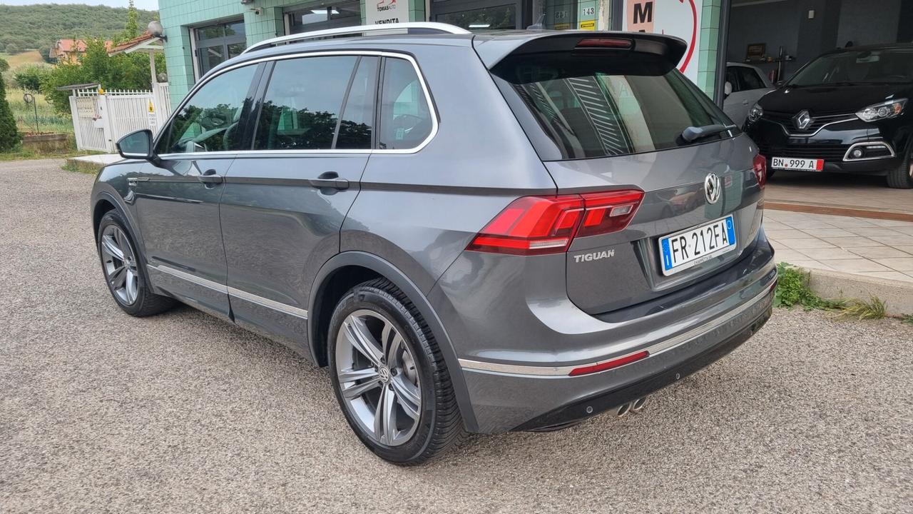 Volkswagen Tiguan R line 2.0 TDI 150 cv Dsg
