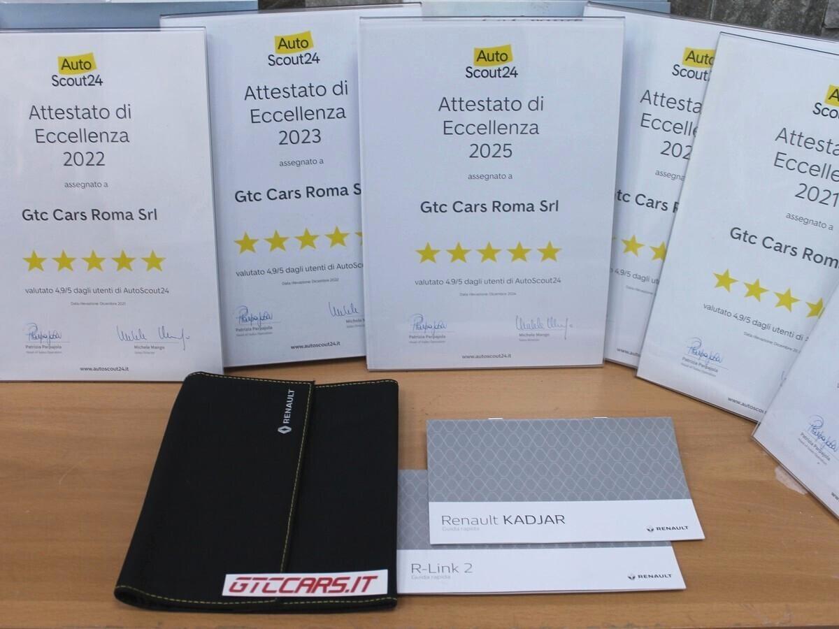 Renault Kadjar Blue 1.5 dci Sport Aut RetroCam Unipro IVA DEDUCIBILE