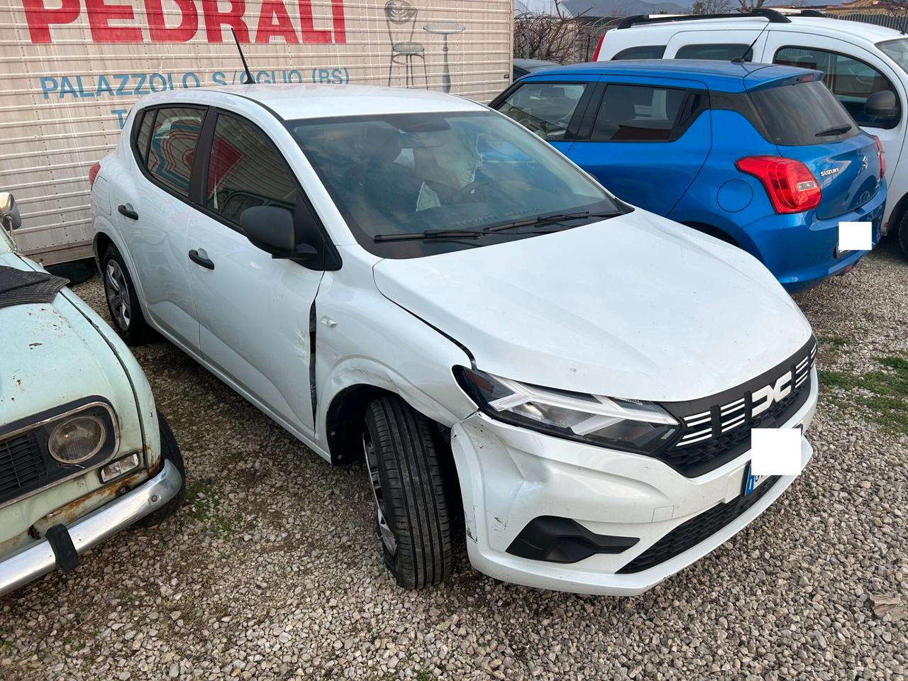Dacia Sandero Stepway 1.0 GPL sinistrata airbag ok