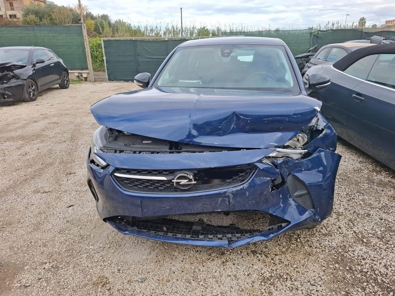 OPEL CORSA 2021 INCIDENTATA 1.2 BENZINA