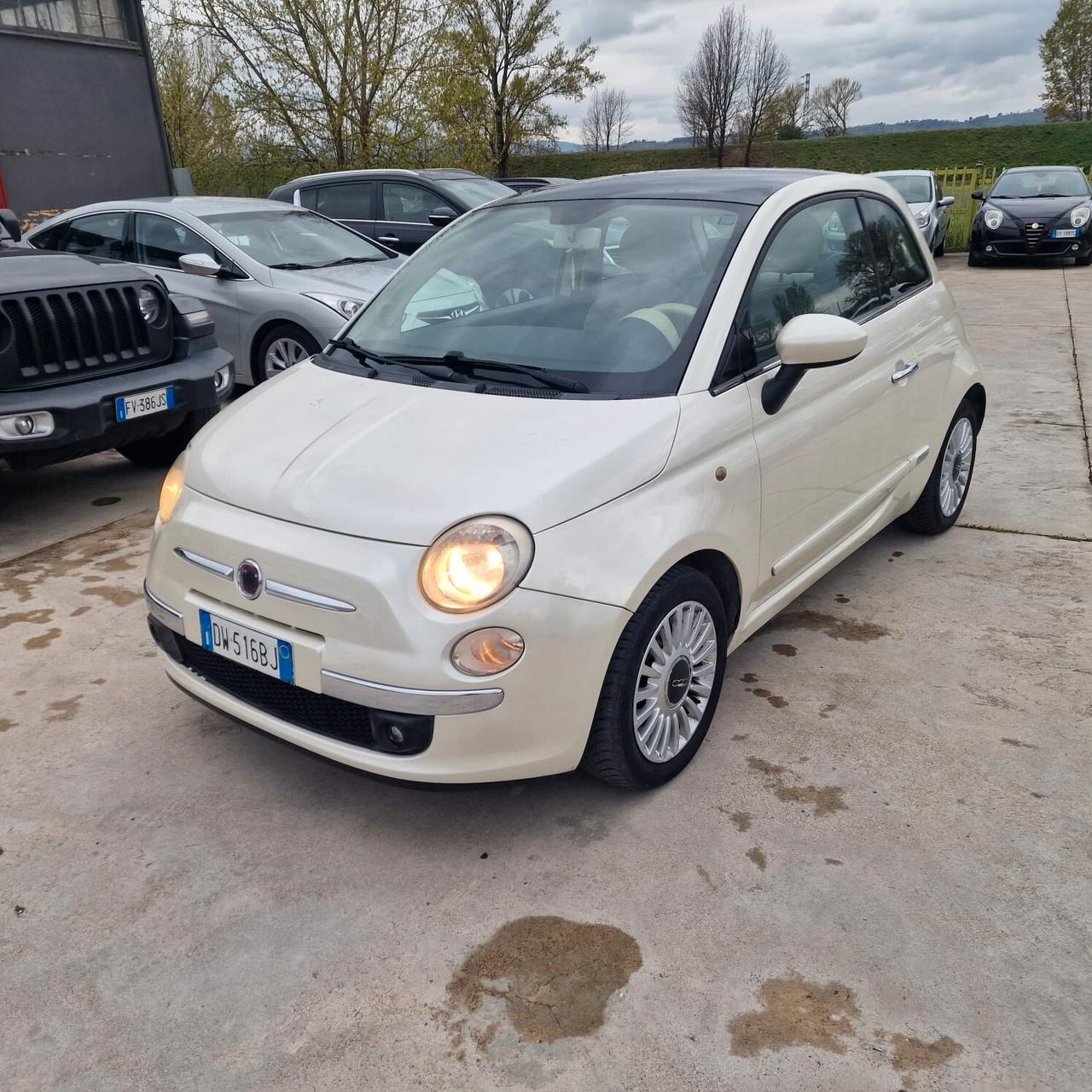 Fiat 500 1.2 Lounge 69cv IMPIANTO GPL BIANCO PERLA