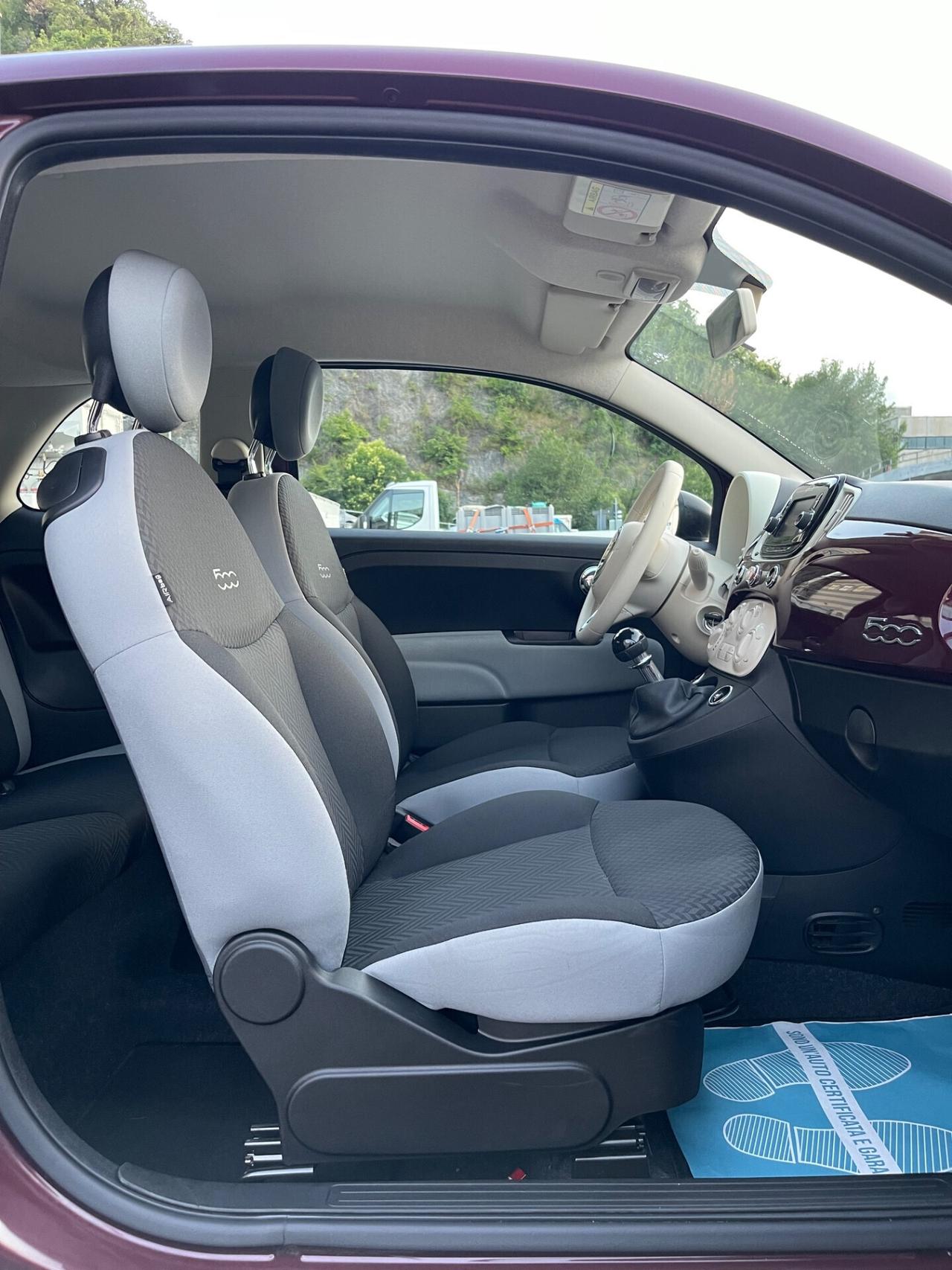 Fiat 500 1.2 Lounge 69CV - NEOPATENTATI