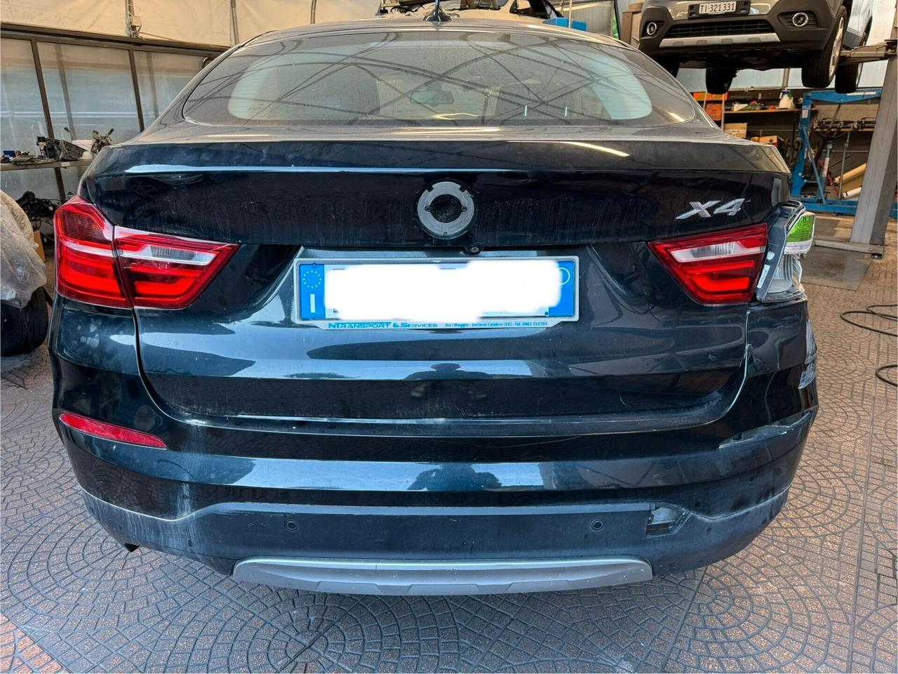 Bmw X4 xDrive35dA xLine INCIDENTATA / NO MOTORE / SOLO EXPORT / COMMERCIANTI