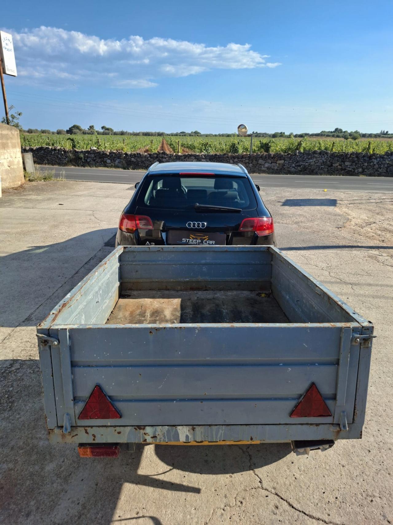Audi A3 SPB 2.0 TDI + CARRELLO OMOLOGATO