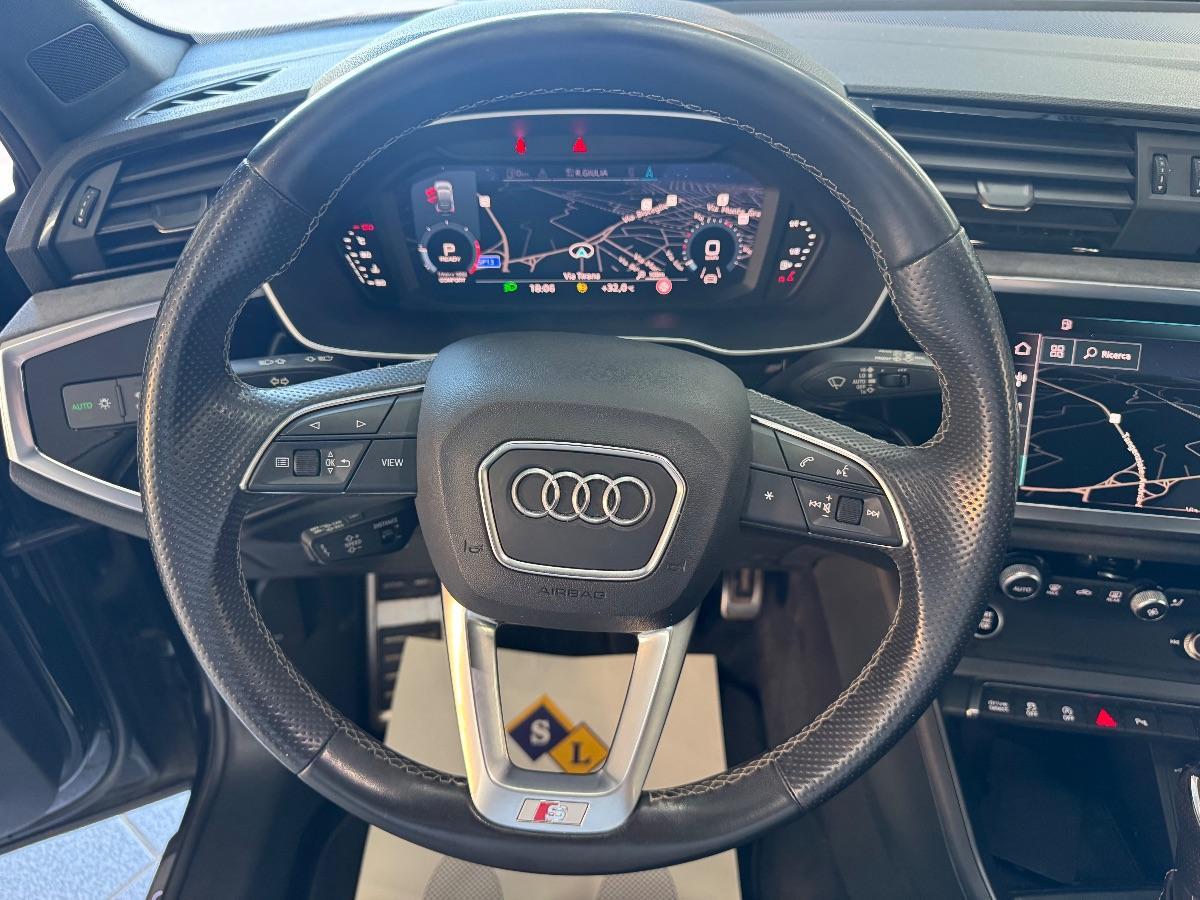 AUDI Q3 Sportback 35 TDI quattro S tr. S-LINE UNICO PROP/ MATRIX