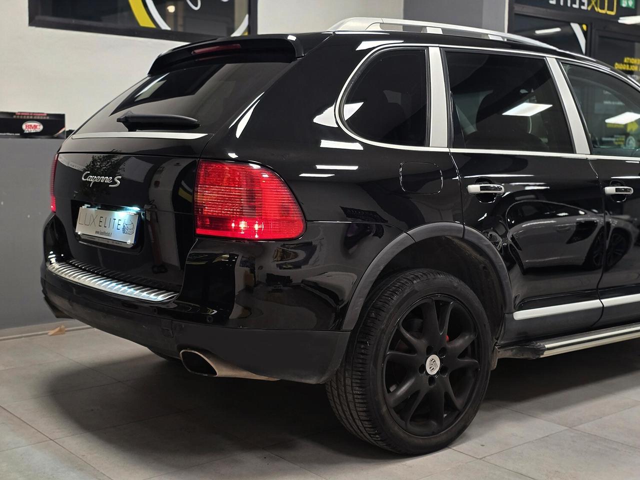 Porsche Cayenne S 4.5 340CV MANUALE_TOTAL BLACK_ASI_TETTO_GPL!!!!