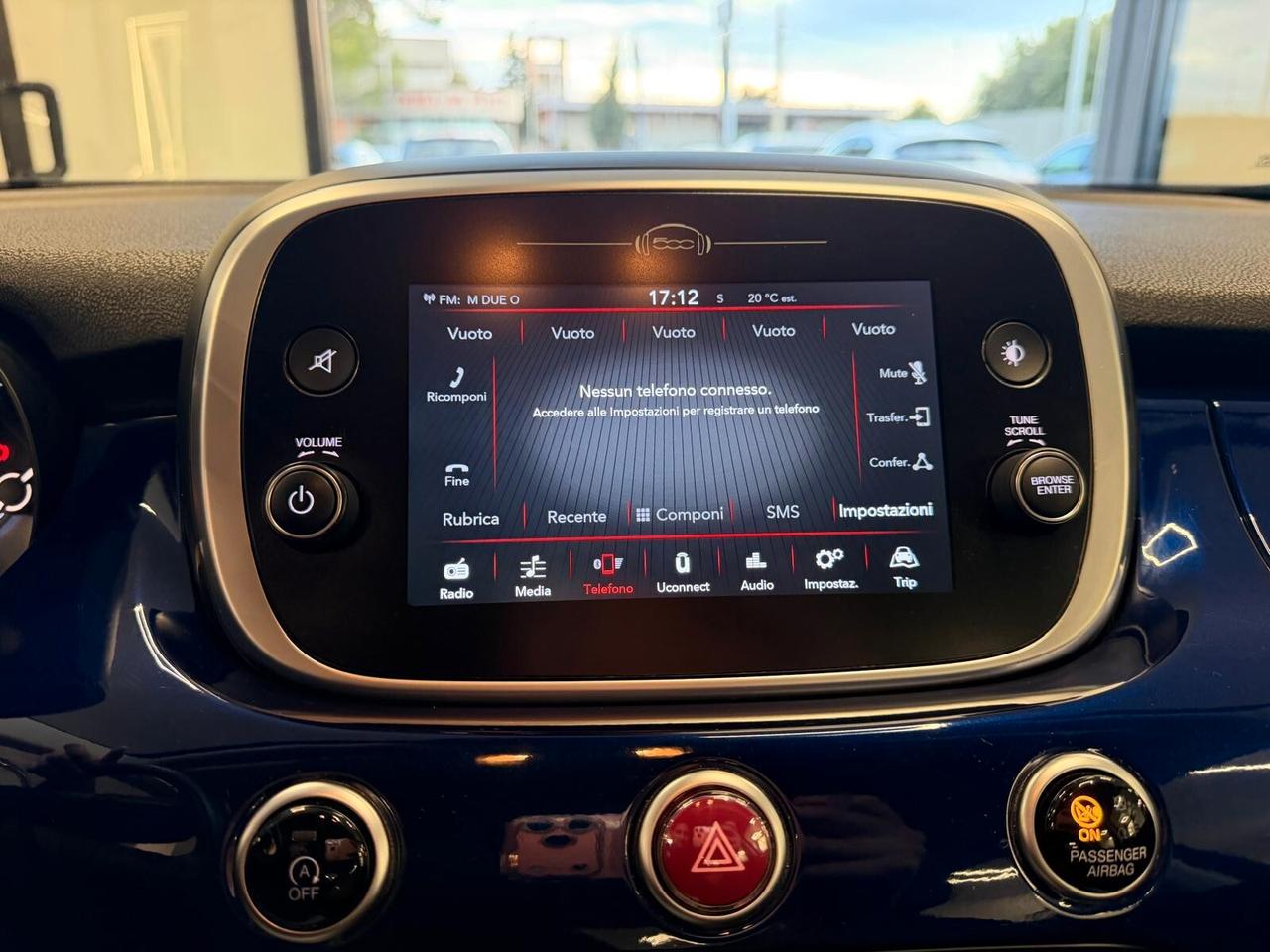 FIAT 500 X CITY CROSS 1.3 MJT 95CV PELLE CRUISE CAM ANNO 2019