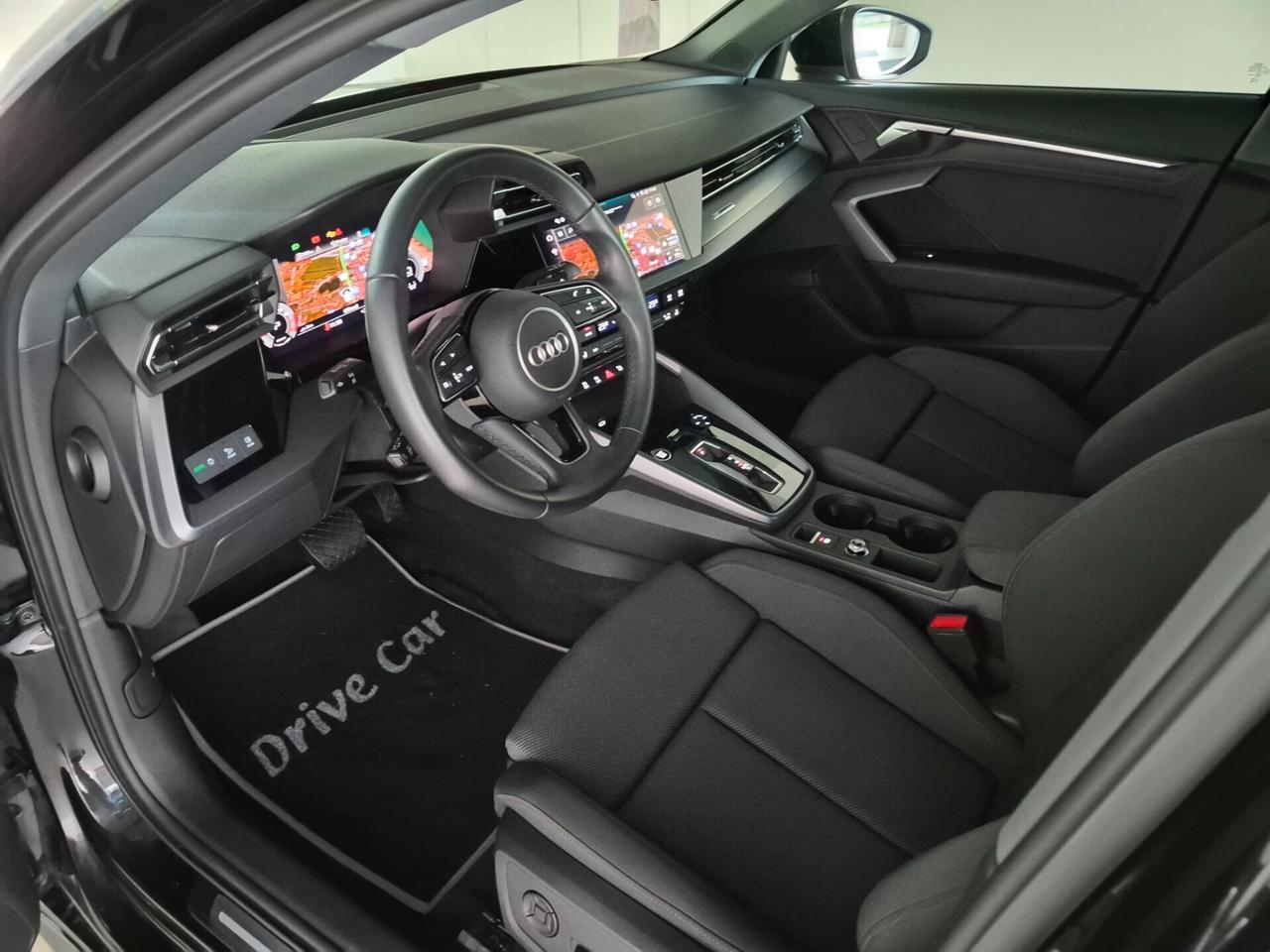 Audi A3 SPB 1.5 TFSI/MHEV S LINE 150CV S-TRONIC LED NAVI APPLE CAR PLAY/ANDROID AUTO C.18 RETROCAMERA ACC SEDILI ELETTRICI RISC.