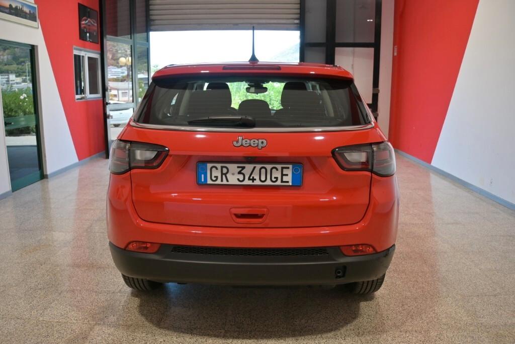 JEEP COMPASS 1.6 M-JET 16V 130CV 6M. 2WD LONGITUDE ( FARI LED - COCKPIT - CRUISE - MIRROR - TELECAMERA POST. - CERCHI 17 )