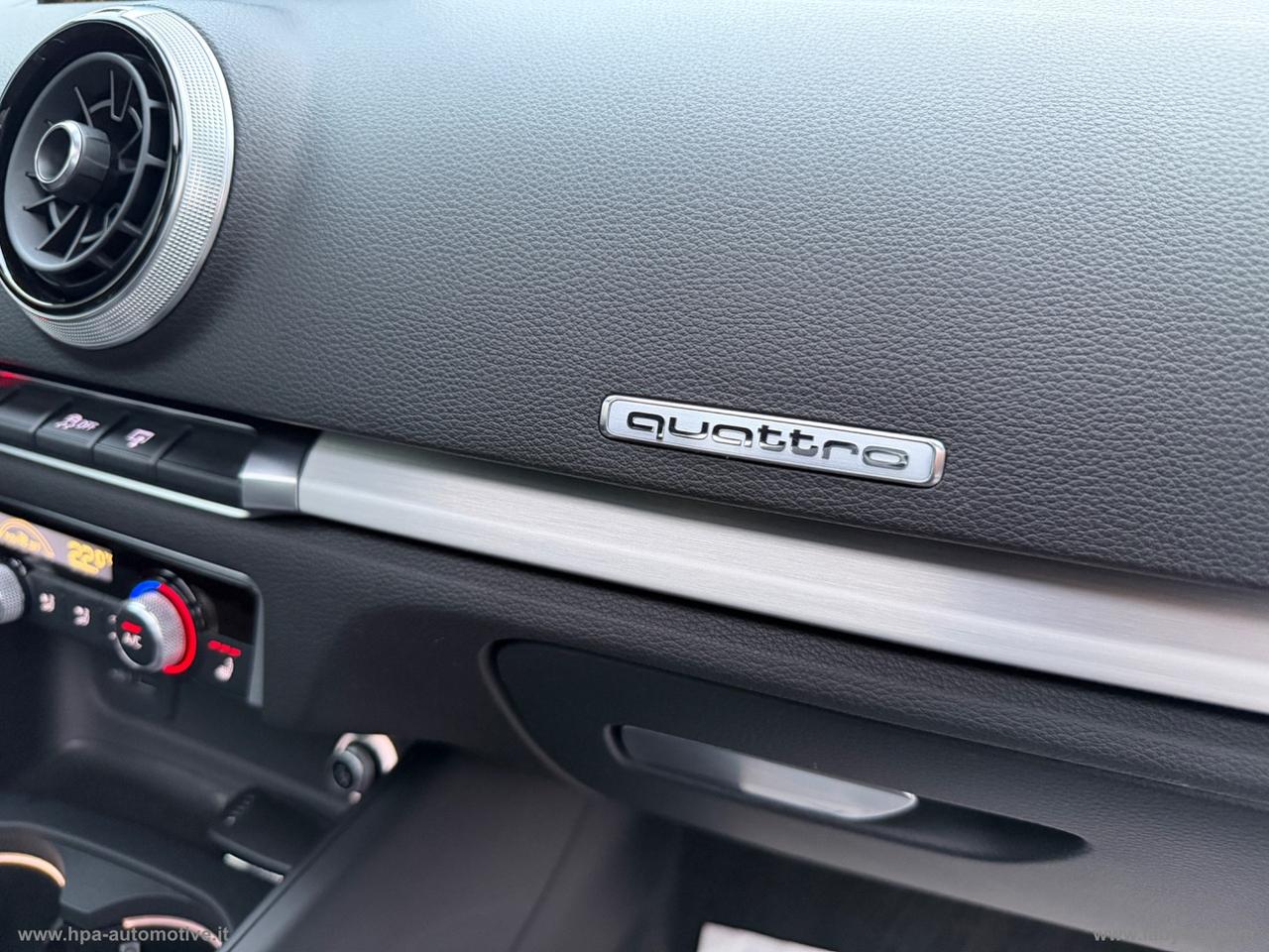 AUDI A3 SPORTBACK 2.0TDI Sport quattro VIRTUAL LED NAVI TETTO QUATTRO