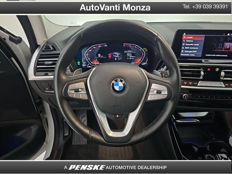 BMW X3 X3 xdrive30d mhev 48V Msport 249cv auto