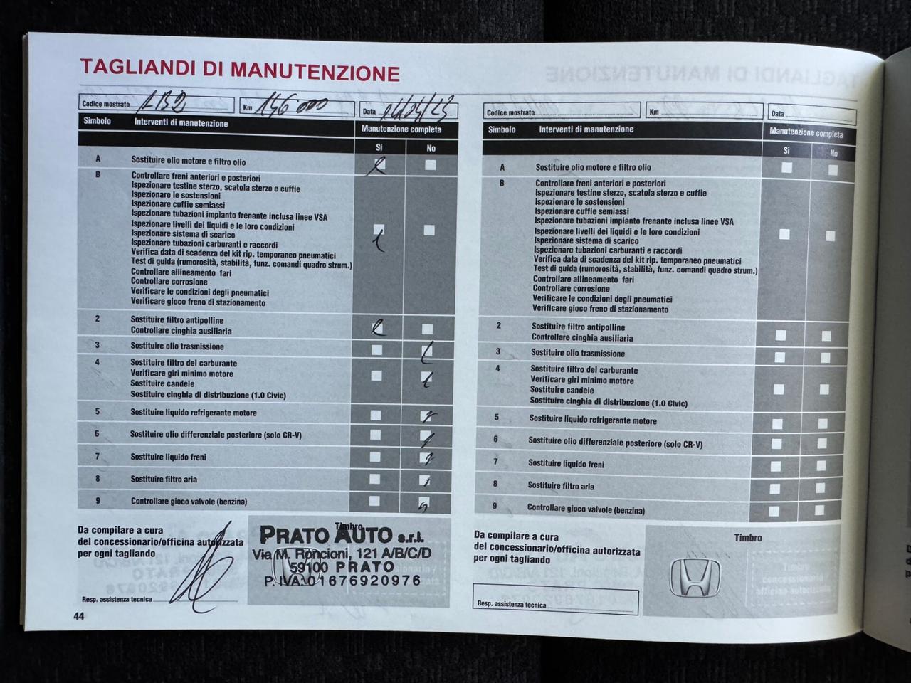 Honda CR-V 1.6 LIFESTYLE 2wd GARANZIA 24 MESI