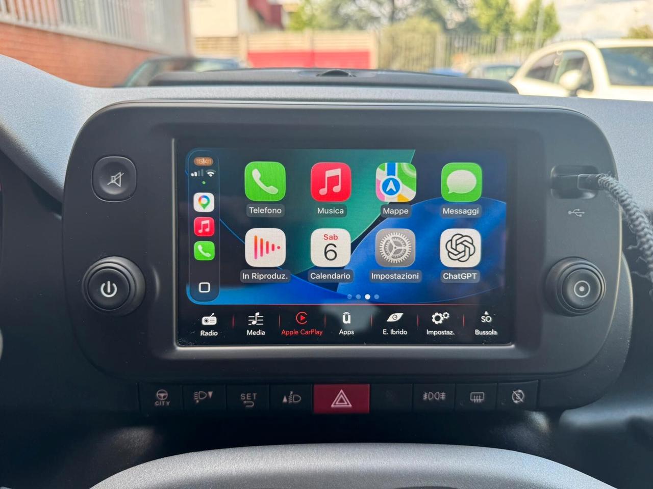 Fiat Panda 1.0 FireFly Cross Hybrid Garmin
