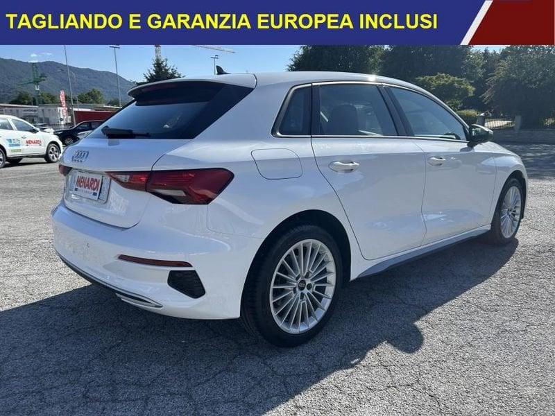 Audi A3 SPB 35 TFSI 150CV Sport Advanced 23400 KM