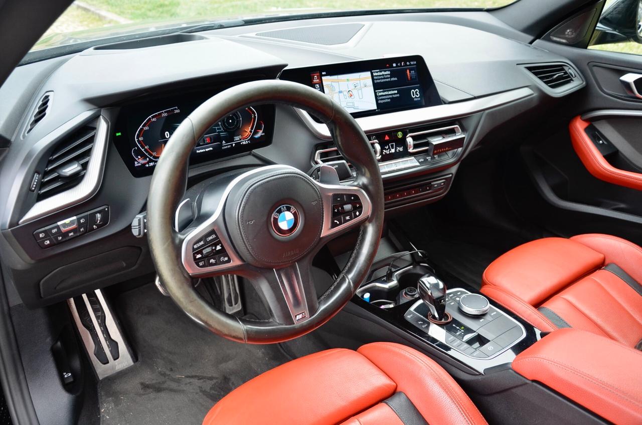 BMW 220d GRAN COUPE MSPORT 190cv AUTO, SERVICE BMW, UFF ITALIANA, EURO 6D, HARMAN & KARDON, SEDILI GUSCIO, MBRAKES, 18", PERMUTE