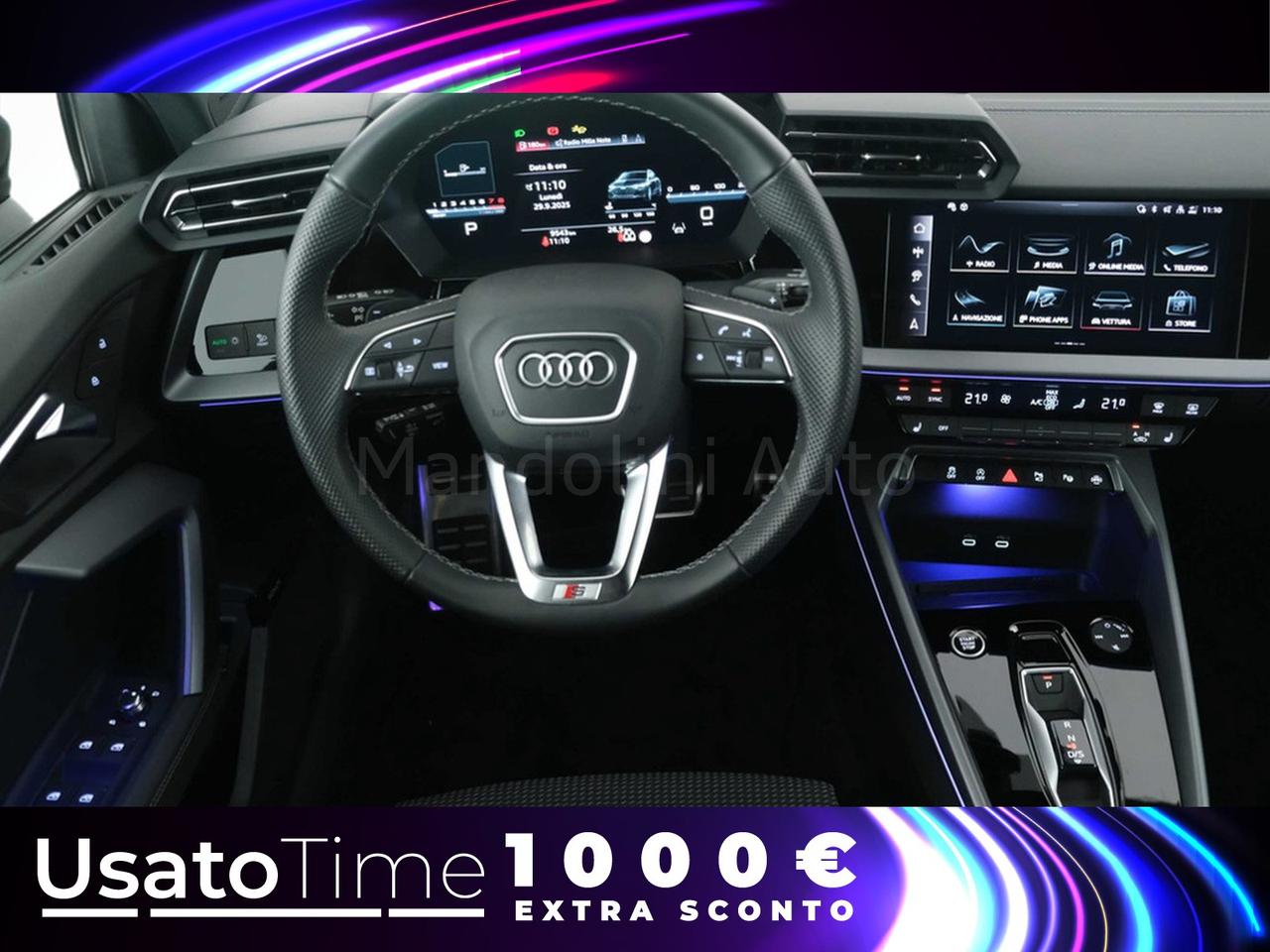 Audi A3 sportback 35 1.5 tfsi mhev 48v s line edition s tronic