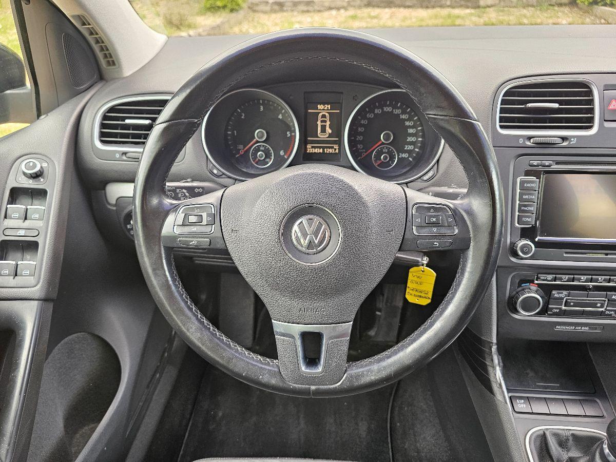 VOLKSWAGEN GOLF 6 2.0 TDI 5 PORTE GARANZ 12 MESI