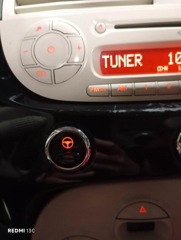 FIAT 500 DEL 2008 BENZINA CAMBIO AUTOMATICO TETTO APRIBILE