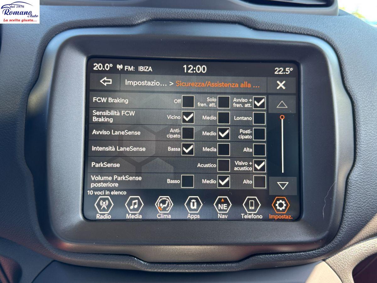 Jeep Renegade 1.5 Turbo T4 Mhev 130CV Limited DCT#FARI FULL LED