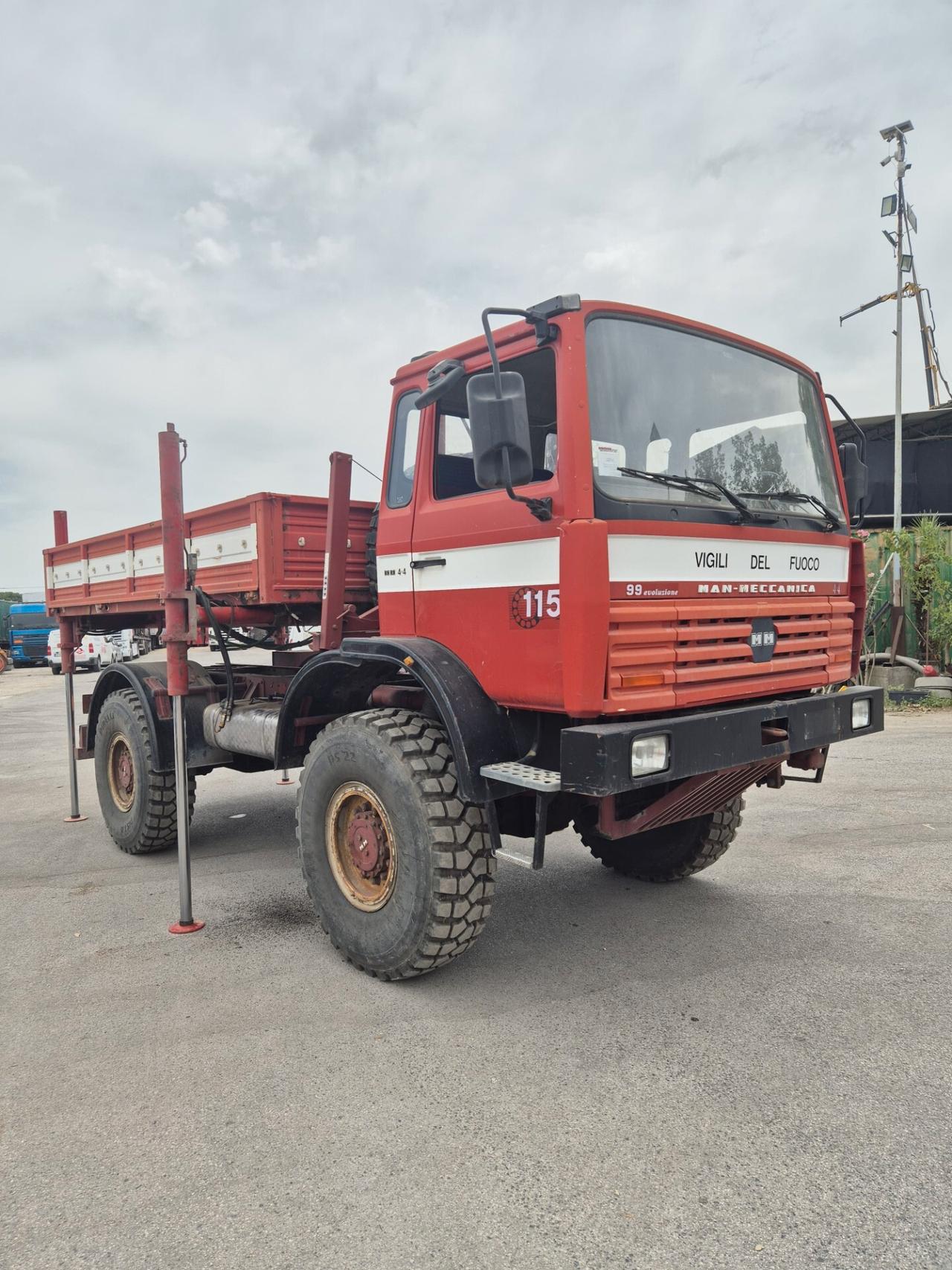 Man Meccanica 4x4 Cassone intercambiabile