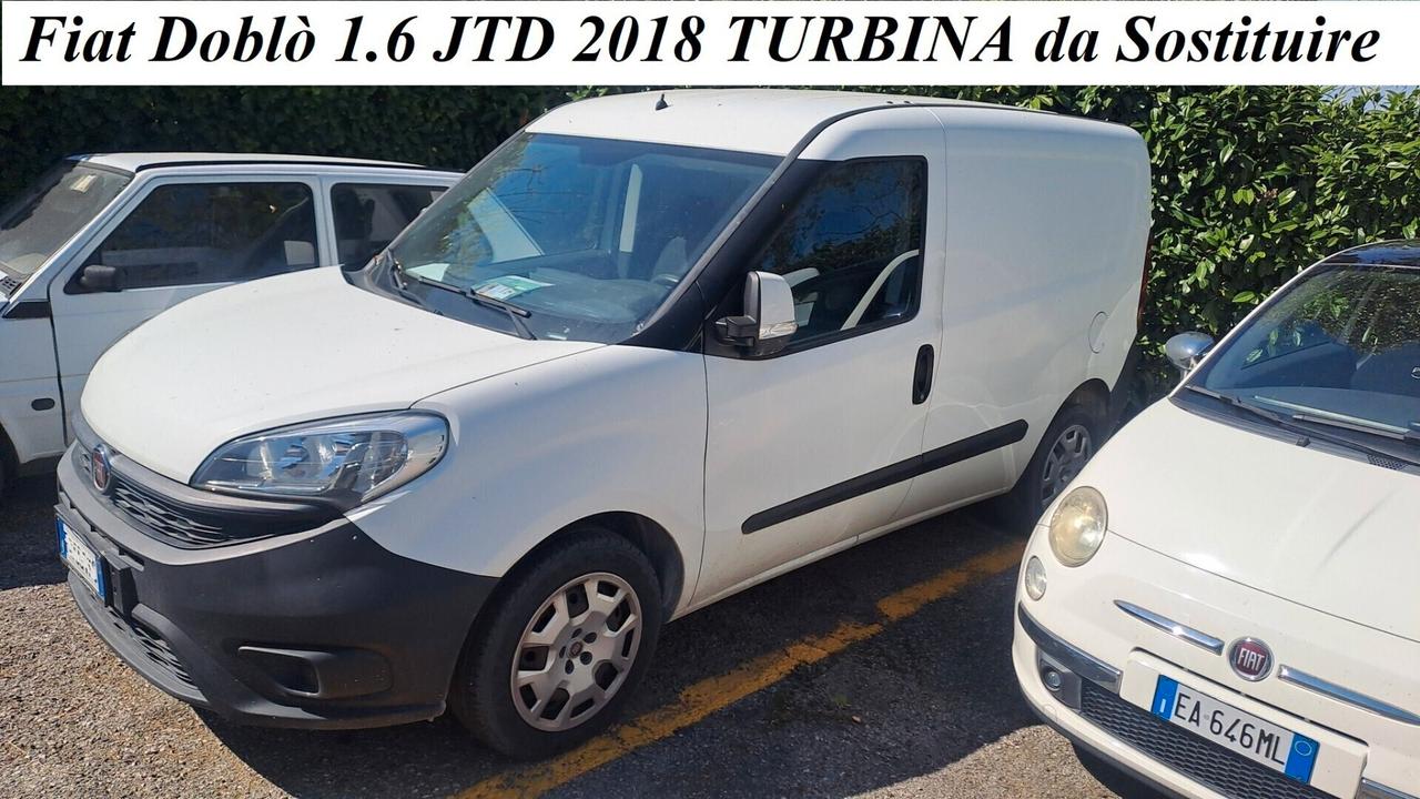 Fiat Doblò 1.6 Jtd Turbina da sostituire