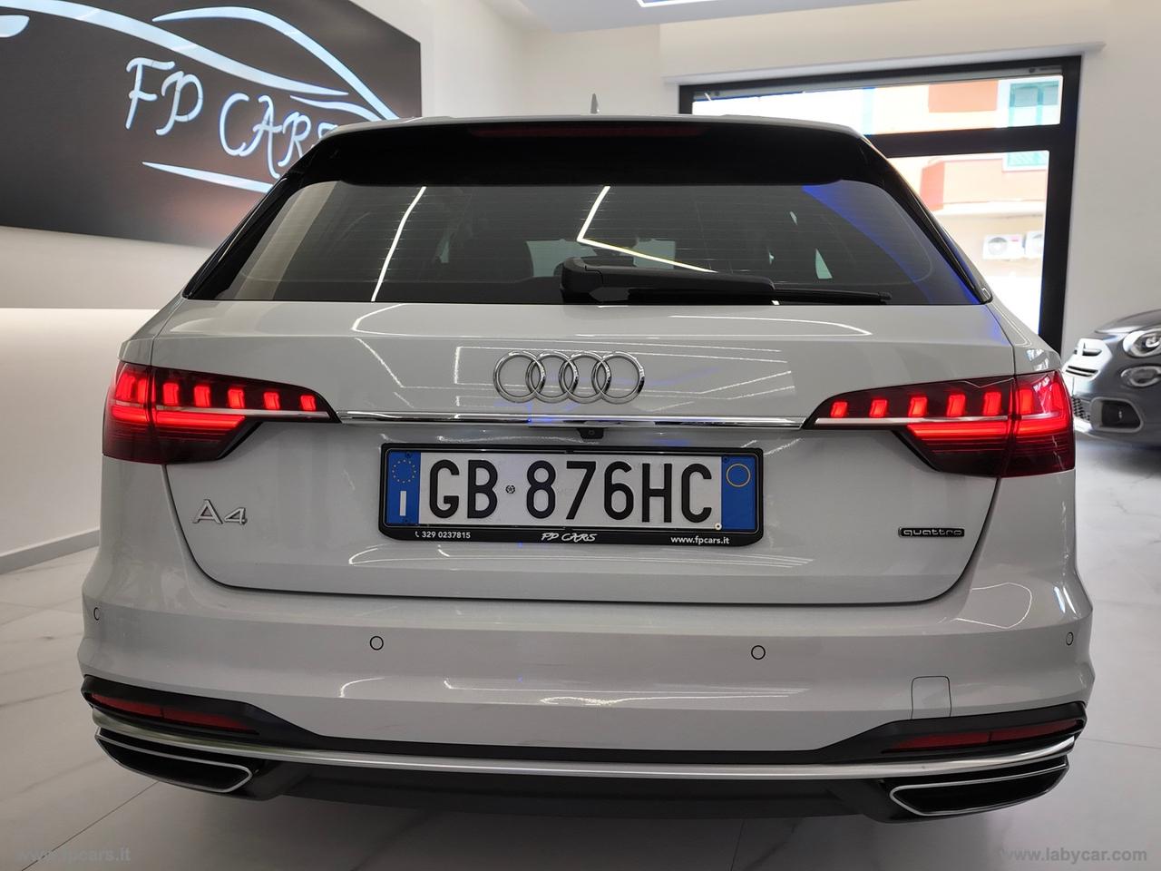 AUDI A4 Avant SPORT 40 TDI quattro S tronic