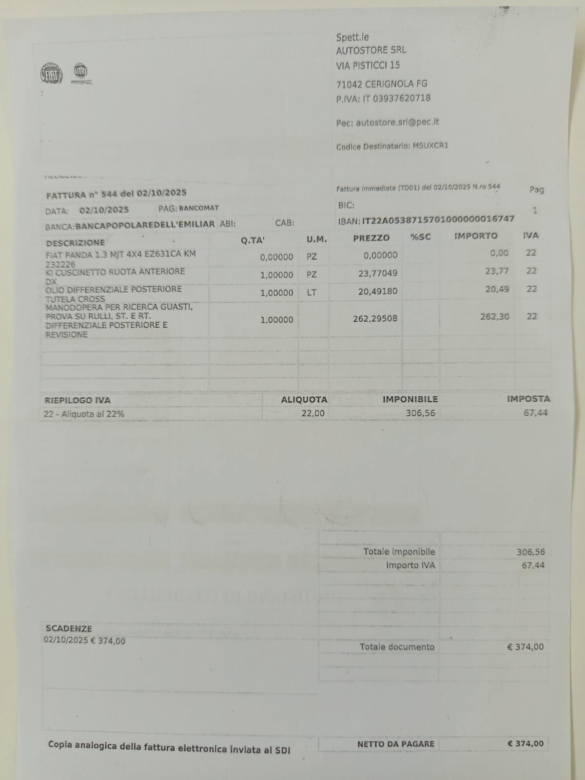 Fiat Panda 1.3 MJT S&S 4x4 Antartica