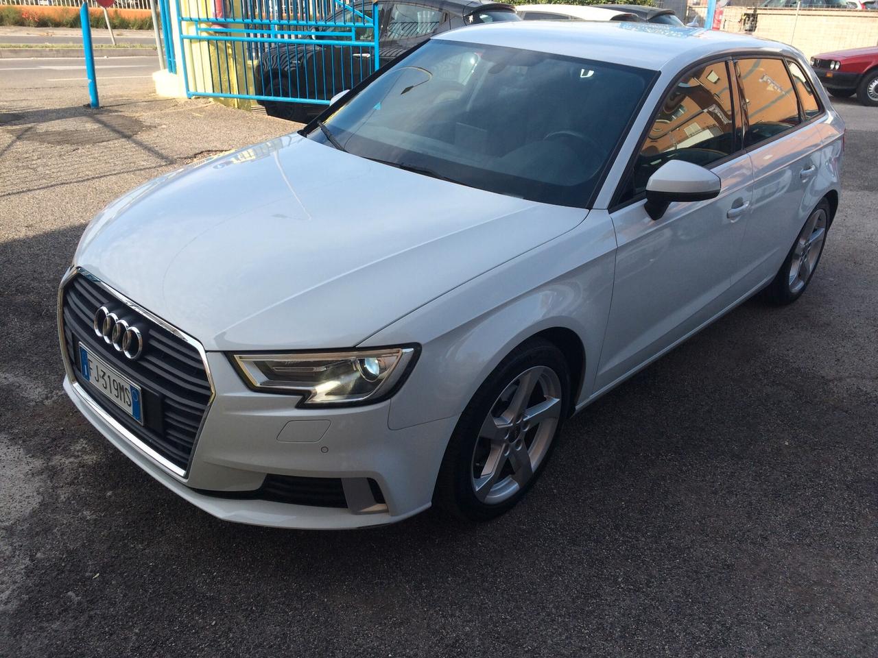 2017 Audi A3 SPB 1.6 TDI Sport tagliandata +garanzia !!!