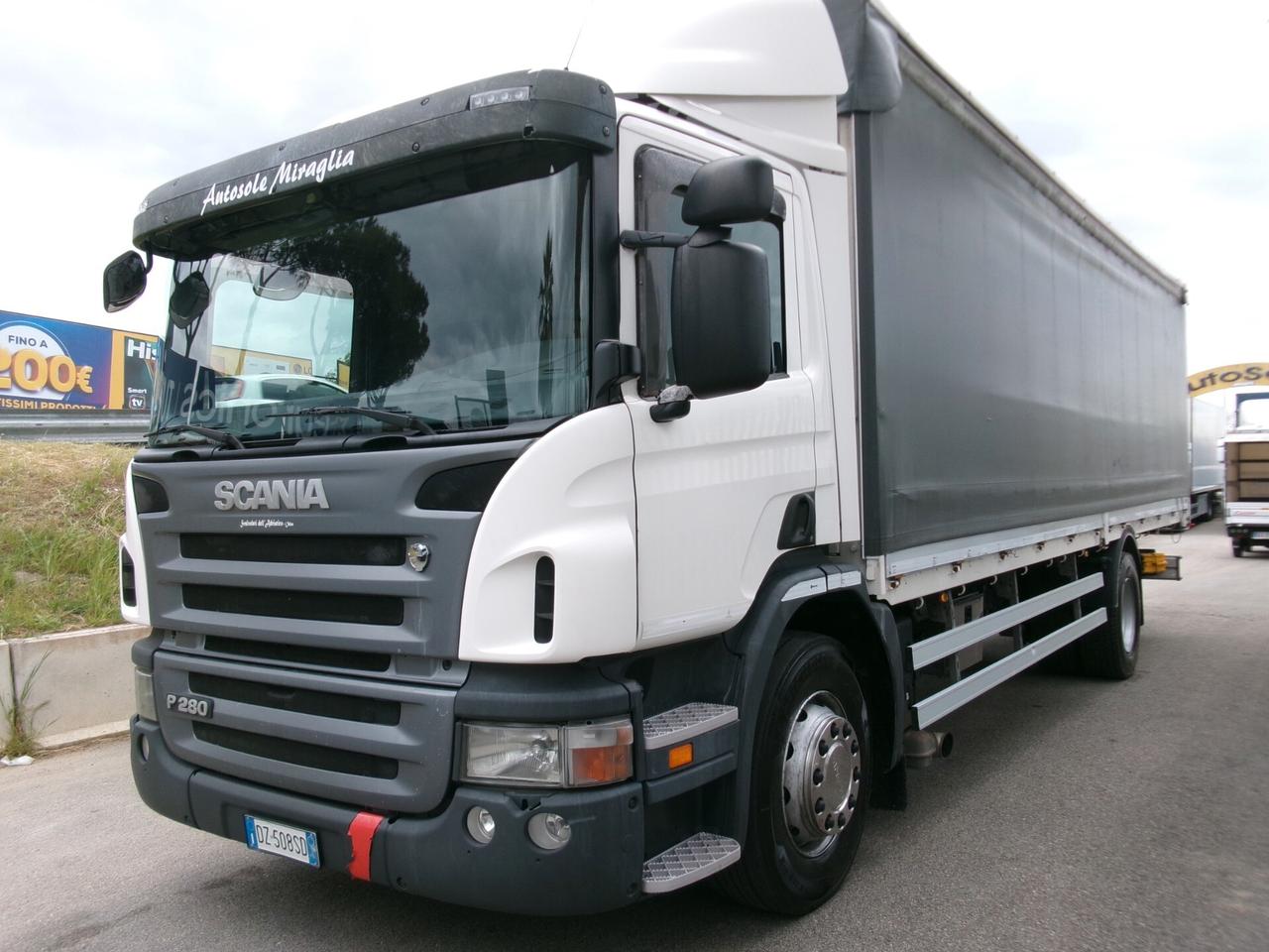 SCANIA P280 180/28 CENTINA 8.30 M ALZA/ABBASSA COPRI/SCOPRI