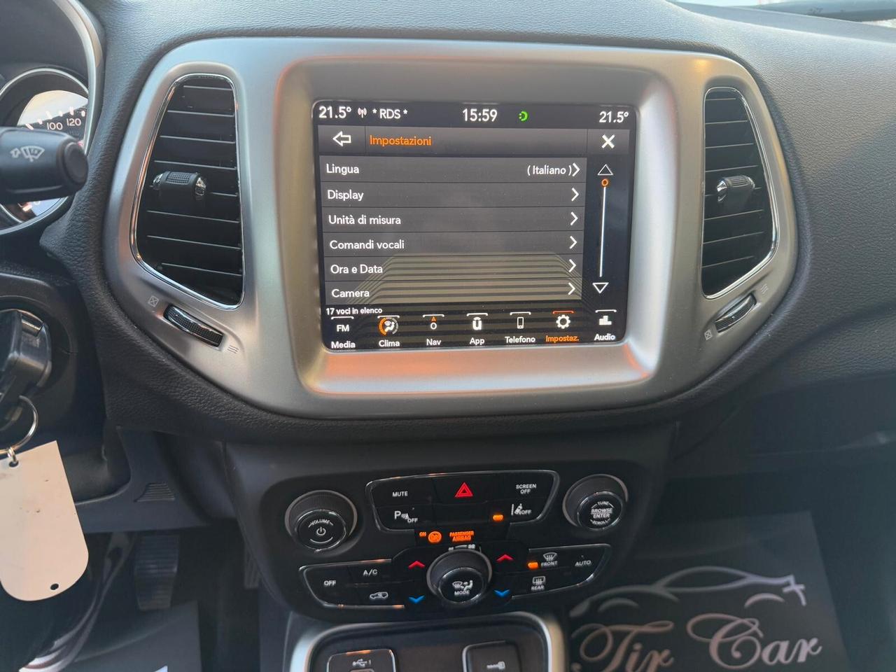 JEEP COMPASS LIMITED 1.6 MJT 120CV PELLE NAVI CAM ANNO 2019