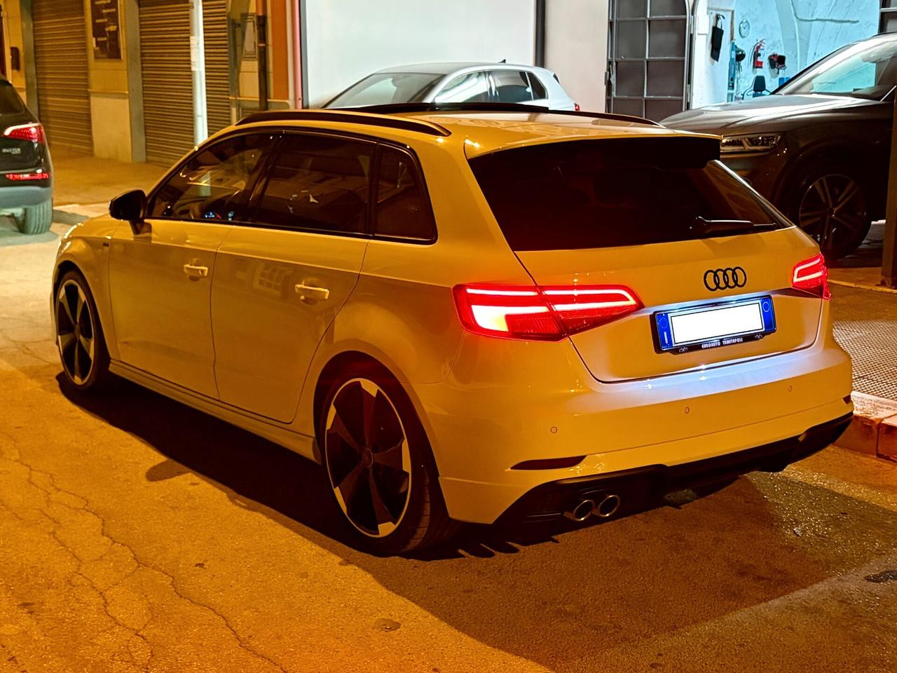 Audi a3 spb 2.0tdi 150cv-"TETTO-S-LINE-GANCIO TRAINO"-'17