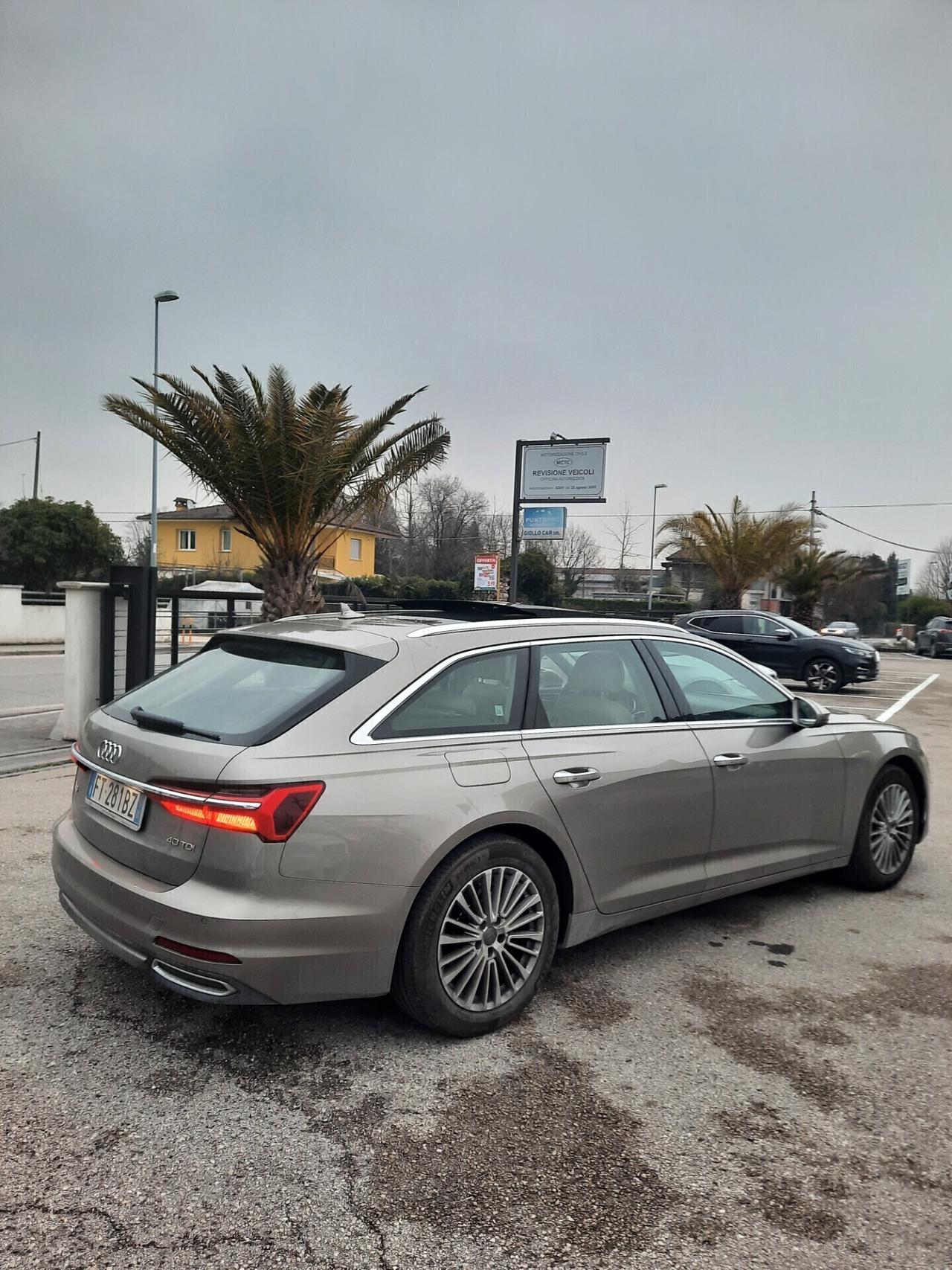 Audi A6 Avant 2.0 IVA DETRAI. LED AMBIENT TETTO DOPPIO