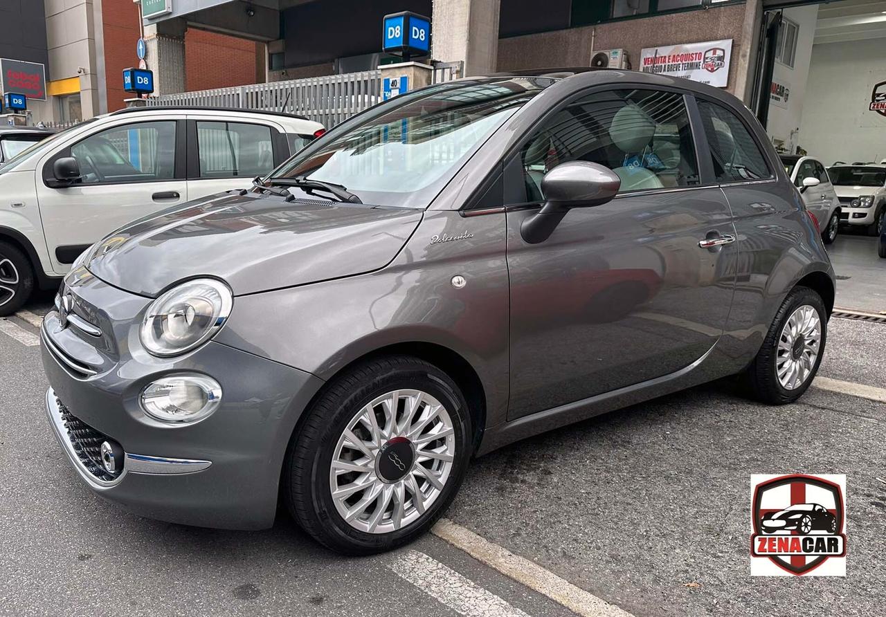 Fiat 500 1.0 Hybrid Dolcevita Unico Proprietario Interni Pelle Bianca