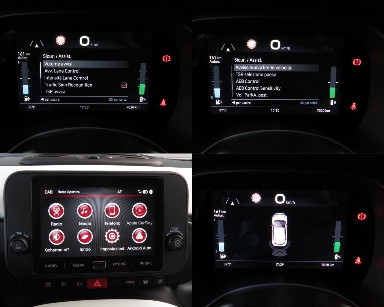 Fiat Panda Pandina Cross 1.0 firefly hybrid. solo 7.000km! adas/android-carplay/sensori