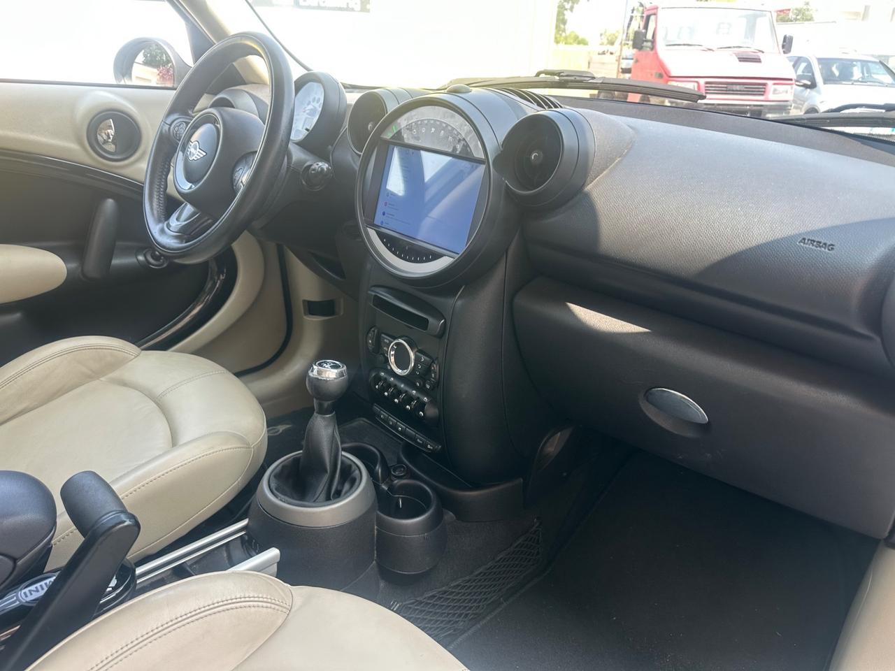 MINI ONE D COUNTRYMAN 1.6*90CV*OK NEOPATENTATI*PELLE TOTALE*NAVIGATORE*
