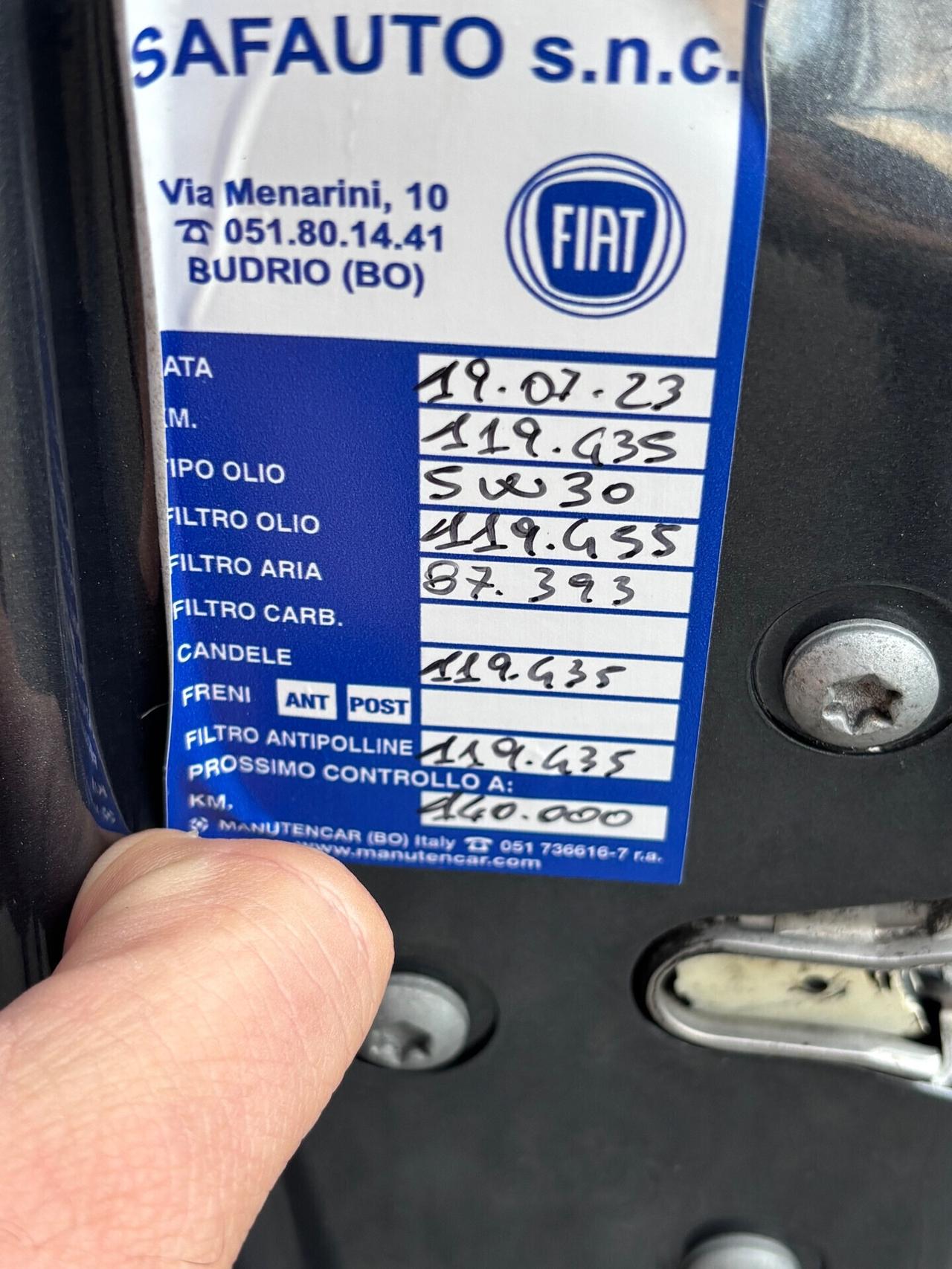 Fiat Punto 1.2 8V 5 porte Lounge OK Neopatentati