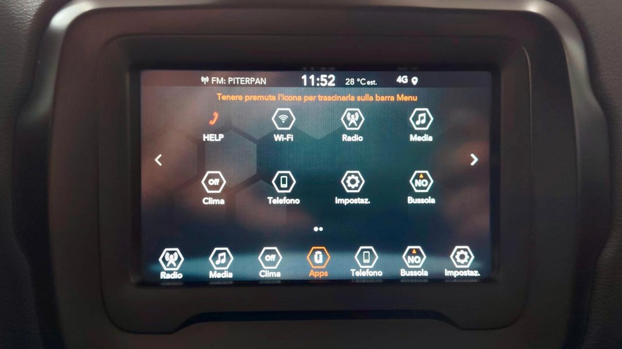 JEEP RENEGADE 1.6 MULTIJET LIMITED 130CV - FULL LED, NEOPATENTATI