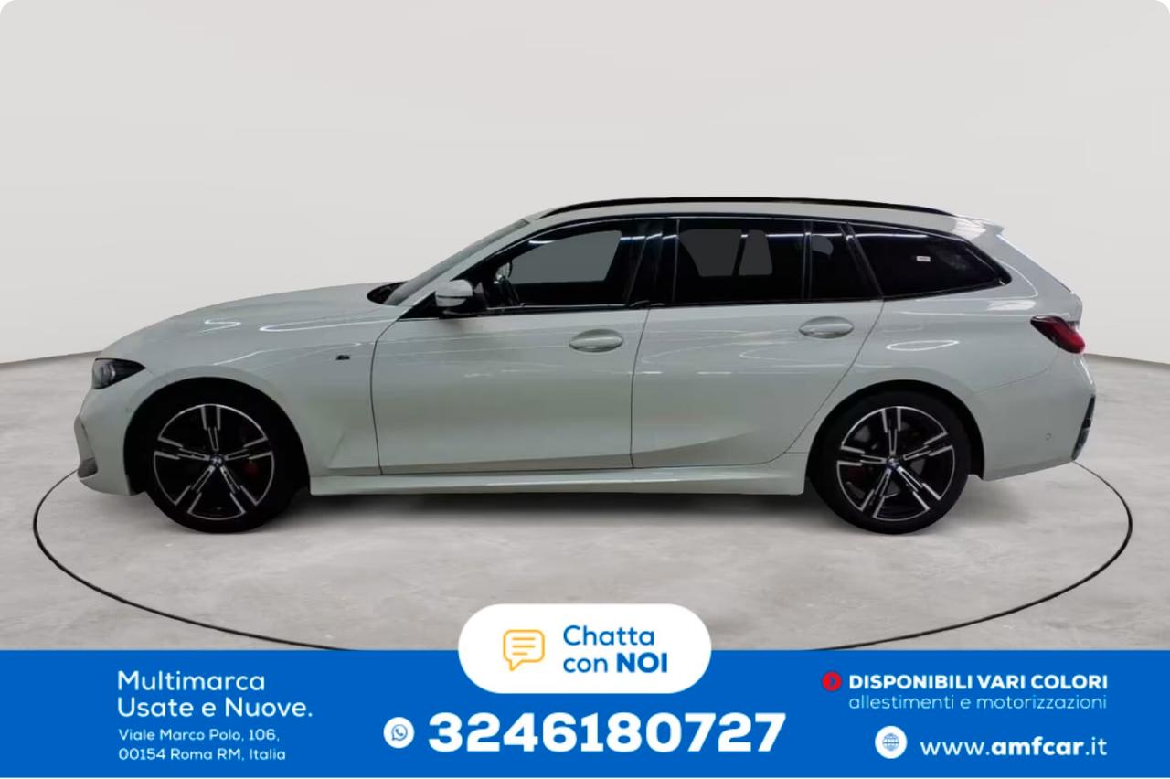 Bmw 318d 48V Msport Sw Cambio automatico Navi