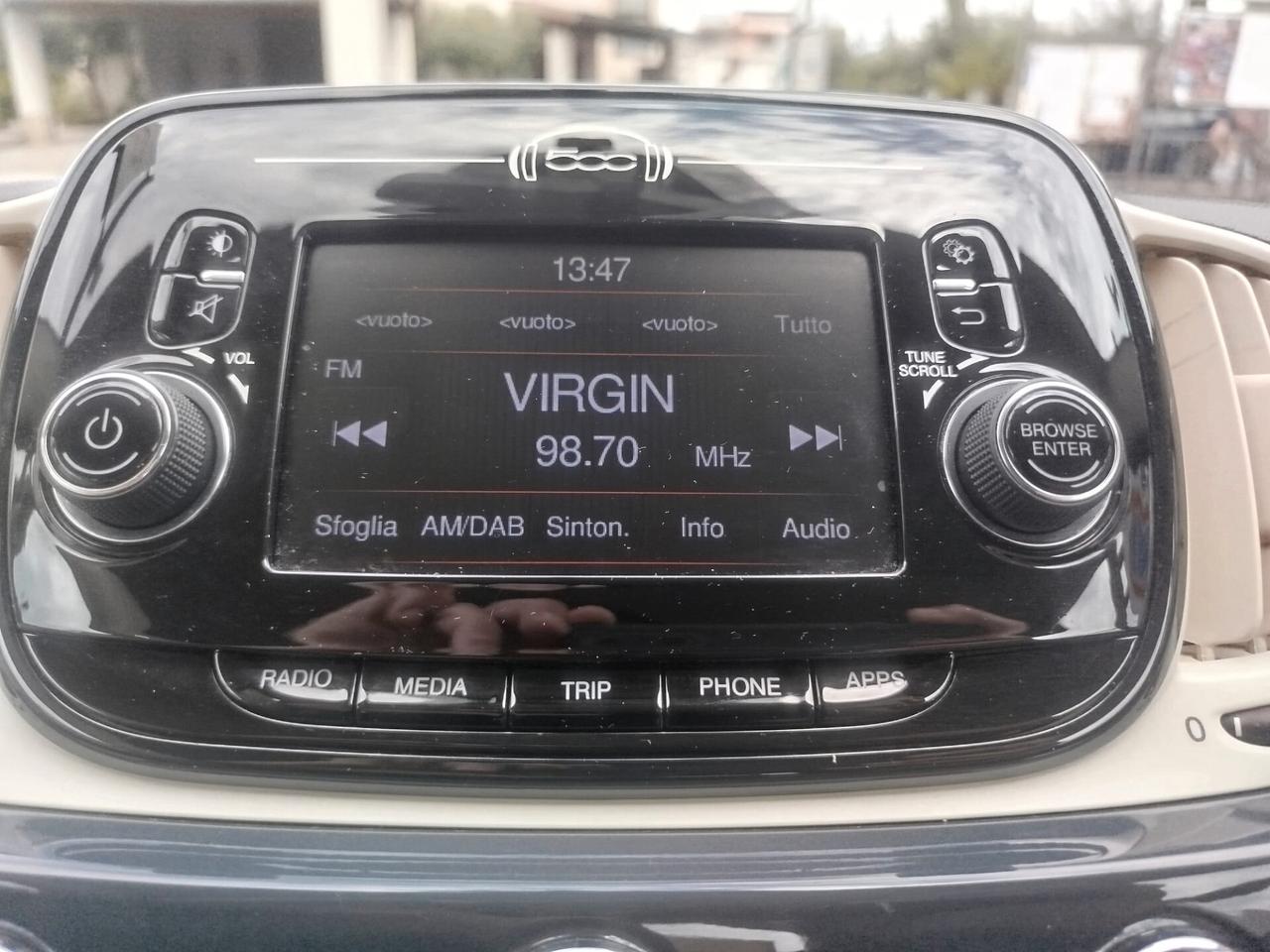 500 HYBRID*PREZZO VERO* TAGLIANDI FIAT- GARANZIA 12 MESI