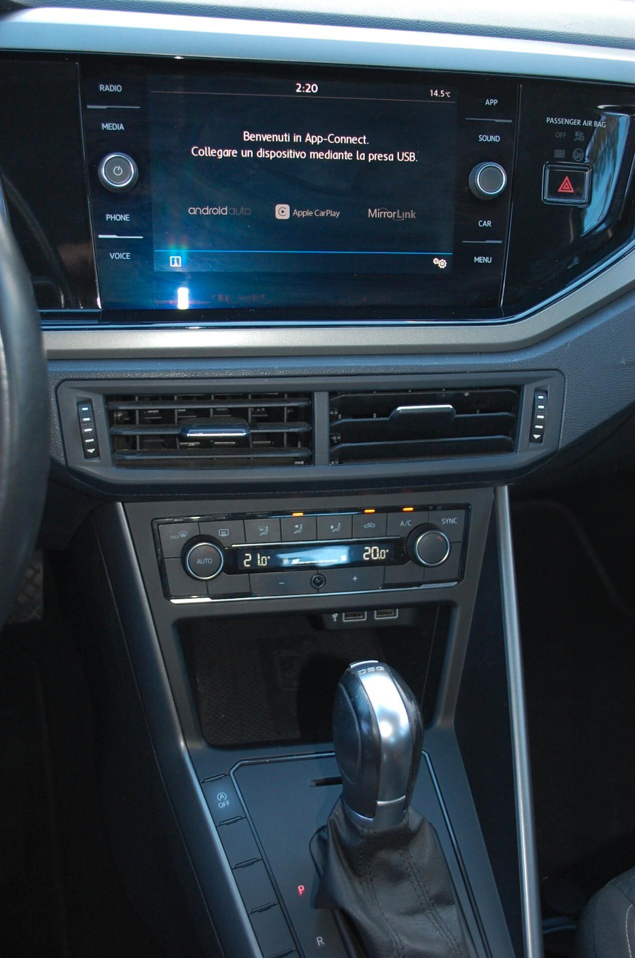 Volkswagen Polo 1.0 TSI Comfortline 95CV DSG Uff Italy Led Clima