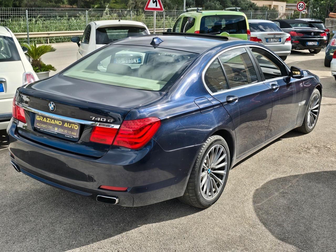 BMW 740D XDRIVE ECCELSA TETTO APRIBILE