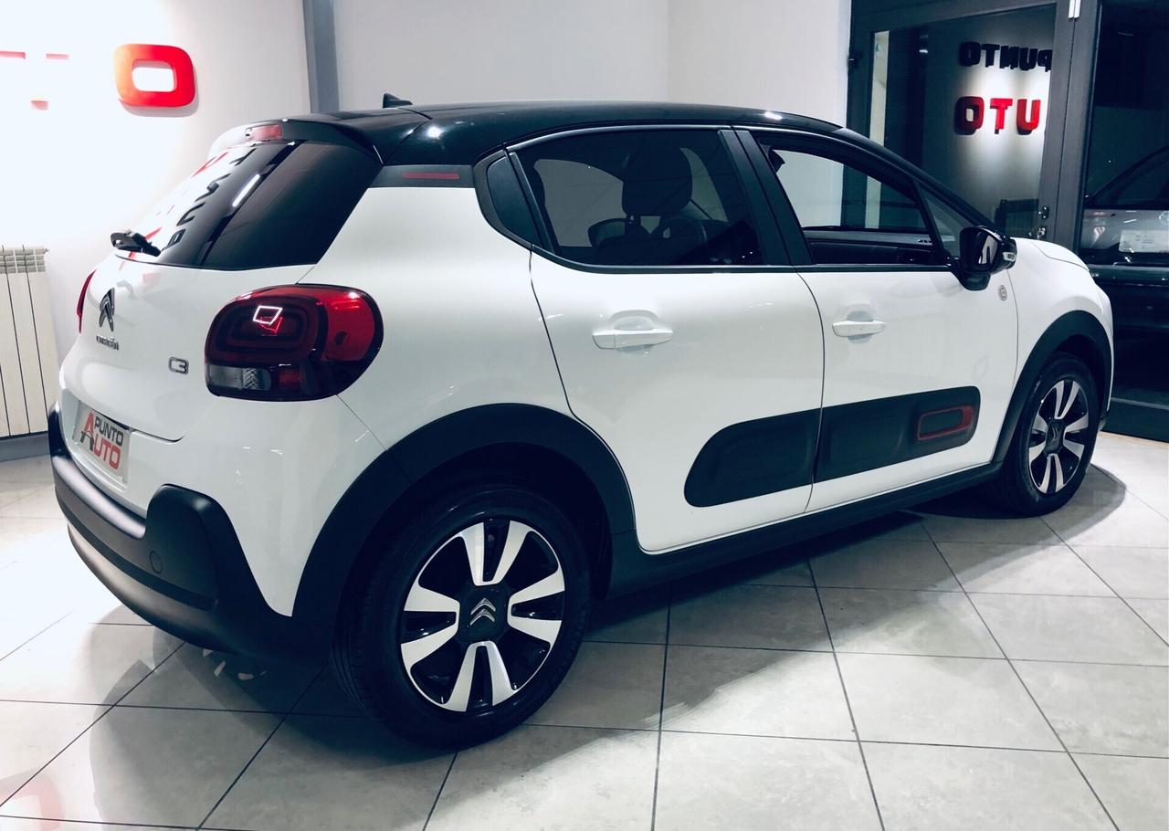 Citroen C3 1.2 83cv S&S Shine tetto nero