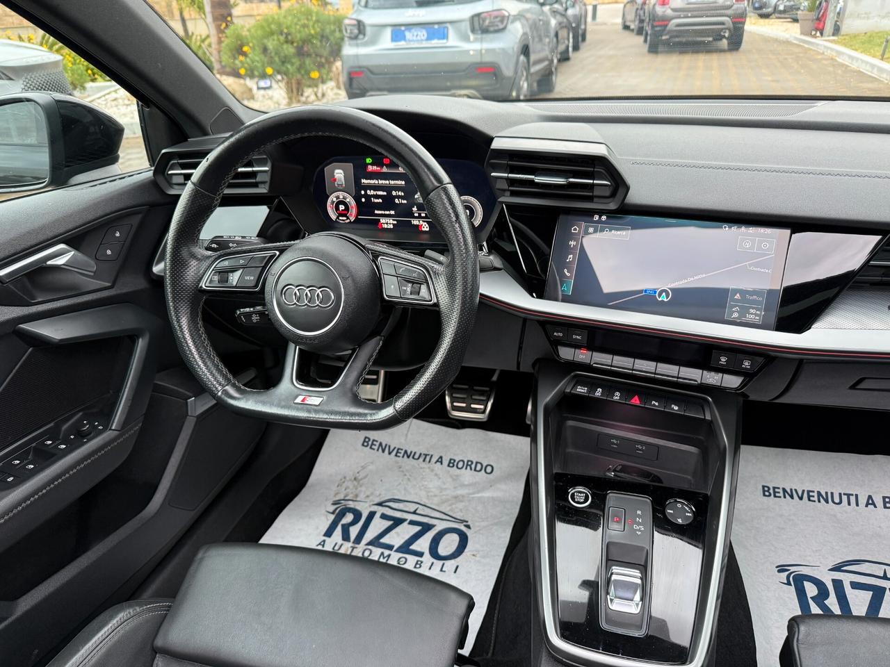 AUDI A3 SPB 35TDI S-LINE IDENTITY BLACK TETTO B&O 12/2021