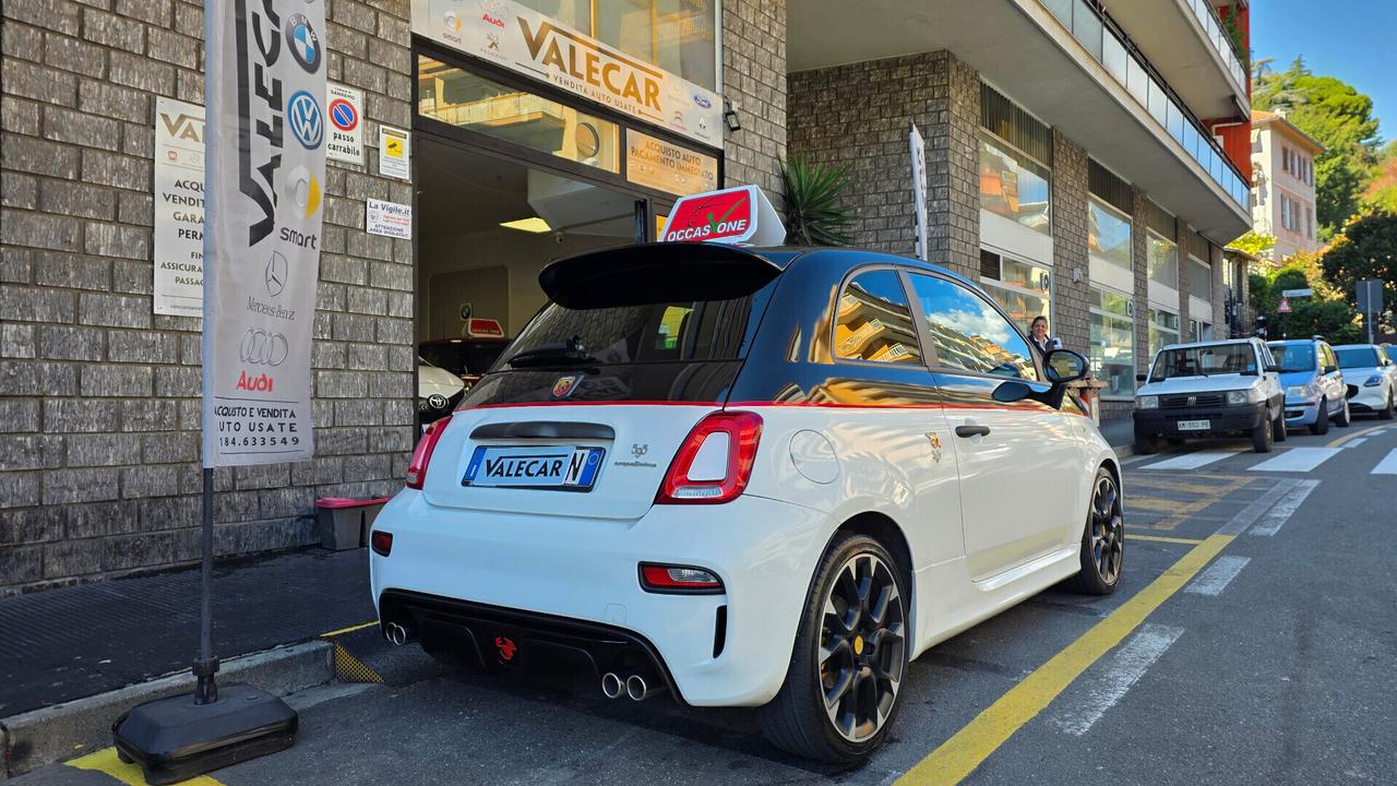 Abarth 595 180 CV Competizione AUTO SABELT CARBONIO GARANZIA