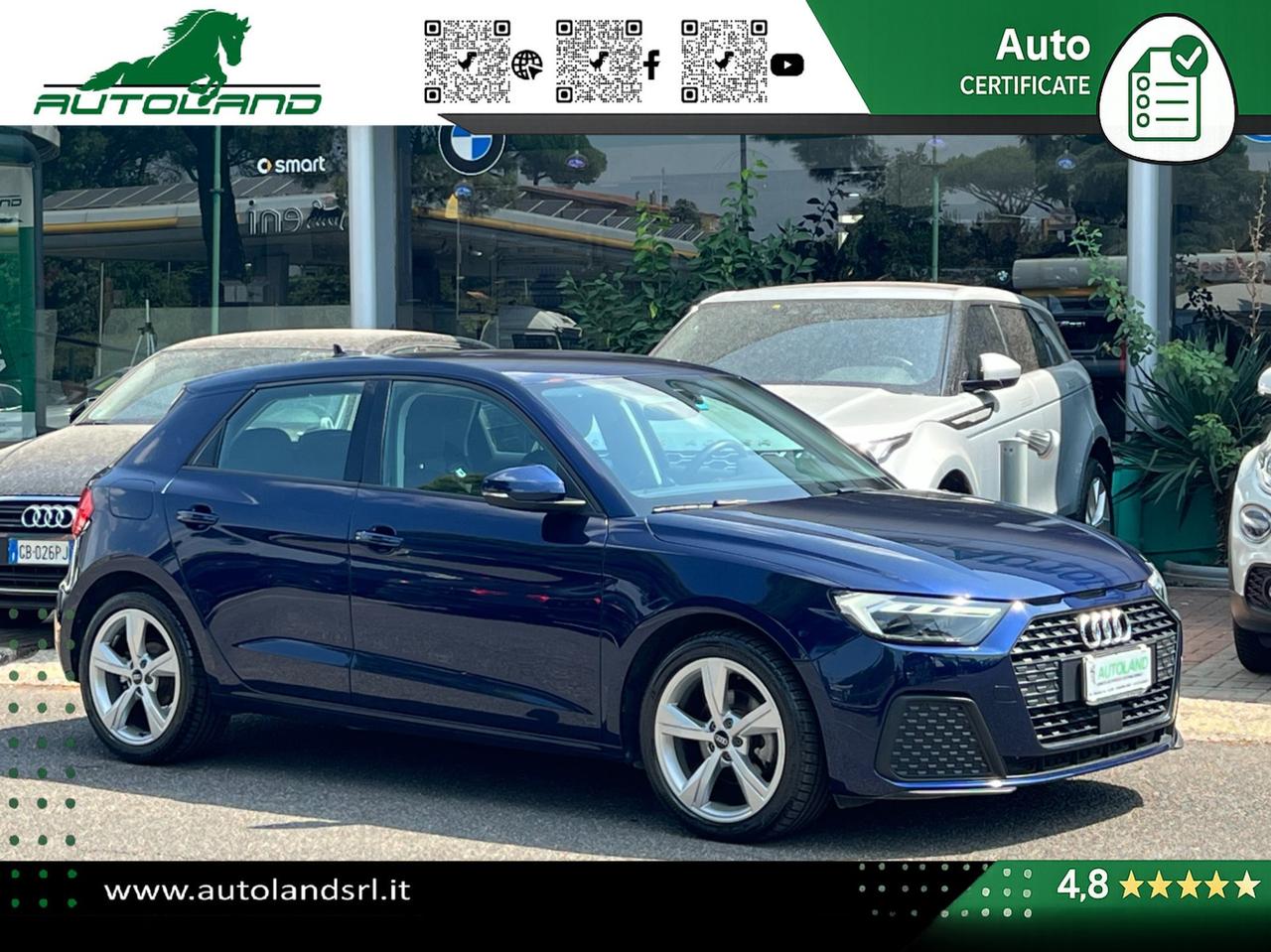 Audi A1 Sportback 30 1.0 tfsi Admired 110cv