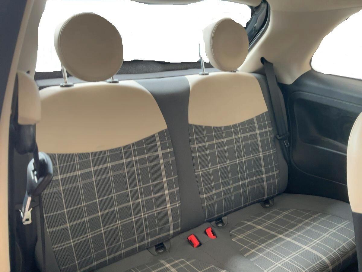 Fiat 500 1.2 1.2 GPL VER LOUNGE 11/2019 UFFICIALE ITALIANA CON TETTO PANORAMICO